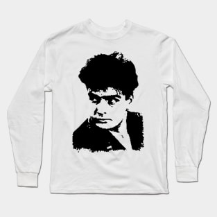 Charlie Sheen Pop Art Portrait Long Sleeve T-Shirt